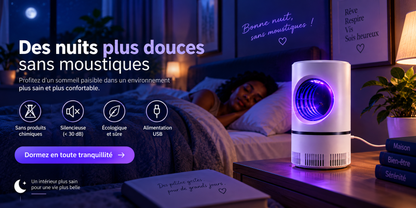 Dormez enfin sans être réveillé par les moustiques