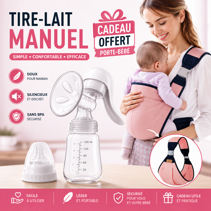 Tirez votre lait facilement, sans sacrifier votre temps avec bébé