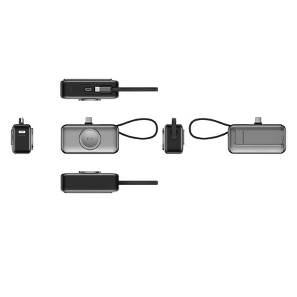 Batterie Externe M-QUEEN 10000mAh avec Chargeur Sans Fil MagSafe et Câble USB-C Intégré