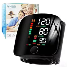 Tensiomètre Poignet Rechargeable – Précision Médicale – Mesure Rapide et Précise avec Annonce Vocale Français